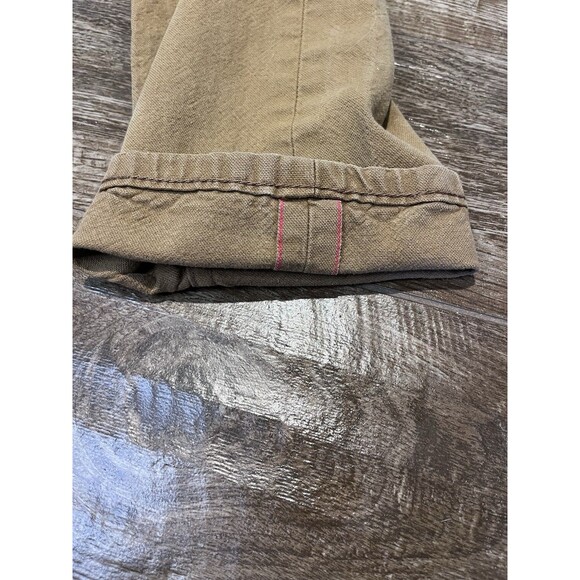 Naked & Famous Denim Weird Guy Pants Mens 29 (29x32) Brown Duck Canvas Selvedge - Picture 5 of 16